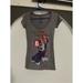 Disney Tops | Disney Minnie Mouse Xs Gray T Shirt - Dear Santa I Can Explain | Color: Gray | Size: Xs