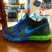 Nike Shoes | 2015 Nike Air Max In Women’s Size 9 Men’s Size 7.5 | Color: Blue/Green | Size: 9