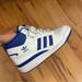 Adidas Shoes | Adidas Forum Mid Shoes | Color: Blue/White | Size: 9