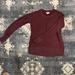 Athleta Tops | Athleta Maroon/Dark Cherry Pull Over Size Xs Vguc | Color: Red | Size: Xs
