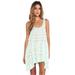 Free People Dresses | Intimately Free People Voile And Lace Trapeze Slip Small Green | Color: Green | Size: S