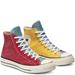 Converse Shoes | Converse Chuck Taylor All Star 79 Hi X Jw Anderson Glitter | Color: Red/Yellow | Size: 10.5