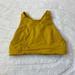 Lululemon Athletica Intimates & Sleepwear | Lululemon Athletica | Lululemon High Neck Sports Bra | Color: Yellow | Size: 10