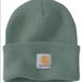 Carhartt Accessories | Green Carhartt Watch Beanie New With Tags | Color: Green/White | Size: Os