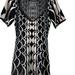 Anthropologie Dresses | Anthropologie Jacquard Mini Dress Geometric Design Size Small G101 | Color: Black | Size: S