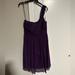 J. Crew Dresses | J Crew Plum Chiffon One Shoulder Dress | Color: Purple | Size: 8