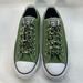 Converse Shoes | Converse By You All Star 70 Casual Shoes Green With Camo Laces Women’s Size 10.5 | Color: Green | Size: 10.5