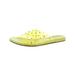 Jessica Simpson Shoes | Jessica Simpson Womens Yellow Lucite Tislie Round Toe Slip On Slide Sandals 7 M | Color: Yellow | Size: 7