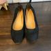 J. Crew Shoes | Jcrew Black Suede Heels Size 8 | Color: Black | Size: 8