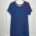 Lularoe Dresses | Lularoe Carly High/Low Dress | Color: Blue/Pink | Size: M