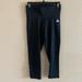 Adidas Pants & Jumpsuits | Adidas Women's Size Small Climalite High Rise Athletic Training Cropped Leggings | Color: Black | Size: S