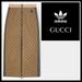 Gucci Skirts | Adidas X Gucci Gg Canvas Skirt 712108 | Color: Tan | Size: It 38