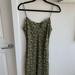 J. Crew Dresses | J Crew Floral Mini Slip Dress In Floral Stripe. Never Worn. Size 4. | Color: Green | Size: 4