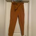 Anthropologie Pants & Jumpsuits | Anthropologie By Anthro Malin Paper Bag Pants Size S | Color: Orange/Tan | Size: S