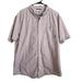 Columbia Shirts | Columbia Mens Red And Gray Short Sleeve 100% Cotton Button Down Shirt Size Xl | Color: Gray/Red | Size: Xl
