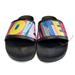 Adidas Shoes | Adidas Adilette Pride Sandal Shower Slides Mens Size 8 Gx6389 Love Unites | Color: Black/White | Size: 8