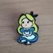 Disney Accessories | Disney Alice Cutie Style Trading Pin | Color: Blue/White | Size: Os