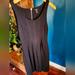 J. Crew Dresses | J. Crew Black Pleated Ponte Stretch Knit Sleeveless Scoop Mini Dress Size 6 | Color: Black | Size: 6