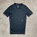 Under Armour Shirts | Men's Small Under Armour Heatgear Rush Short Sleeve Compression Shirt Black | Color: Black | Size: S