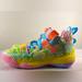 Adidas Shoes | Adidas Harden Vol 6 Kids Size 4.5 Multicolor /Tie Dye Basketball Shoes Hq6096 | Color: Green/Yellow | Size: 4.5bb