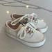 Zara Shoes | Brand New With Tags Adorable Beige Zara Sneakers With Beads Size 28 | Color: Cream | Size: 28