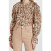 Free People Tops | Free People Women Mean To Be Floral Blouse Small Cream Puff Sleeve Button Up Nwt | Color: Cream | Size: S