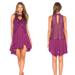Free People Dresses | Free People Tell Tale Heart Sleeveless Plum Lace Tunic Dress | Color: Purple | Size: S
