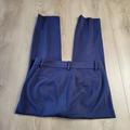 J. Crew Pants & Jumpsuits | J Crew Pants Womens 6 Blue Casual Mid Rise Classiccore Preppy Dark Academia | Color: Blue | Size: 6