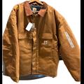 Carhartt Jackets & Coats | New 3xl Carhartt Tan Zip Up Arctic Coat Quilted Lined Heavy Work Jacket Men Xxxl | Color: Brown/Tan | Size: 3xl