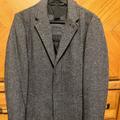 Zara Jackets & Coats | Mens Zara Grey Top Coat Size S | Color: Gray | Size: S