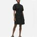 J. Crew Dresses | J Crew Cotton Puff Sleeve Poplin Dress Xxs | Color: Black | Size: Xxs
