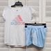 Adidas Matching Sets | Adidas Short Set | Color: Blue/White | Size: Lg