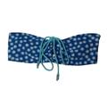 American Eagle Outfitters Swim | American Eagle Outfitters - Strapless Blue Bandeau Bikini Top W/ Stars - Size S | Color: Blue/White | Size: S