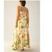 Anthropologie Dresses | Anthropologie Crewneck Embroidered Maxi Dress | Color: Green/Yellow | Size: 14