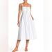 Free People Dresses | Free People Lilah Strapless White Midi Dress | Color: White | Size: Xs