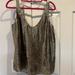 J. Crew Tops | J.Crew Silk Gold Tank Top Size 2 | Color: Gold | Size: 2