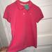 Lilly Pulitzer Tops | Lilly Pulitzer Rasberry Pink Polo Shirt Top - Small | Color: Pink | Size: S