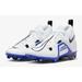 Nike Shoes | Nike Alpha Menace Pro 3 Football Cleat White Black Blue Ct6649-101 Men’s Sz 10.5 | Color: White | Size: 10.5