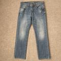 American Eagle Outfitters Jeans | American Eagle Jeans Mens 28x28 Slim Straight Medium Wash 100% Cotton Denim | Color: Blue | Size: 28