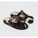 Zara Shoes | Hp New Zara Sz 12 Cowhide Leather Clogs Brown Black Western | Color: Black/Brown | Size: 12g