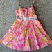 Lilly Pulitzer Dresses | Lilly Pulitzer Women’s Skater Dress | Color: Orange/Pink | Size: 6
