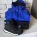 The North Face Other | Kids North Face | Color: Black/Blue | Size: 13 Boots 5t Jacket