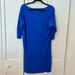 Lilly Pulitzer Dresses | Lilly Pulitzer Pima Cotton Long Sleeve Tee Shirt Dress Size Large | Color: Blue | Size: L