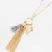 Torrid Jewelry | 2/$18 Torrid Gold Tone Tassek Necklace | Color: Blue/Gold | Size: Os