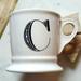 Anthropologie Dining | Anthropologie Monogram Ceramic “C” Or "M" Mug. | Color: Black/White | Size: Various