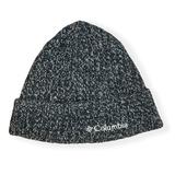 Columbia Accessories | Columbia Static Fuzzy Fold Over Skull Cap Beanie | Os | Color: Black/White | Size: Os