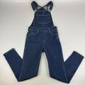 Levi's Jeans | Levis Womens Size 26 Skinny Fit Stretch High Rise Ankle Denim Overalls Dark Wash | Color: Blue | Size: 26