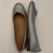 J. Crew Shoes | Jcrew Silver Ballet Flats. | Color: Silver | Size: 7