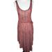 Free People Dresses | Free People Fp Beach Red Midi Tie Side Dress Size Small | Color: Red | Size: Small