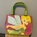 Disney Accessories | Disney Tinkerbell Pink Canvas Mini Purse | Color: Green/Pink | Size: Osg
